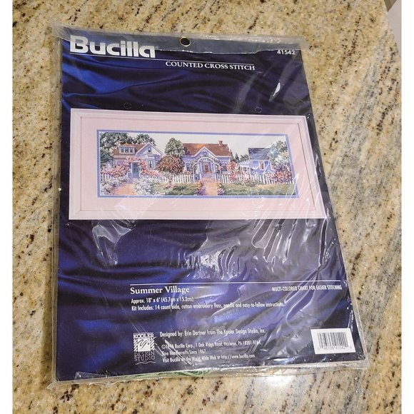 Bucilla Accents Sealed Vintage 996 Bucilla Needlepoint Kit Summer